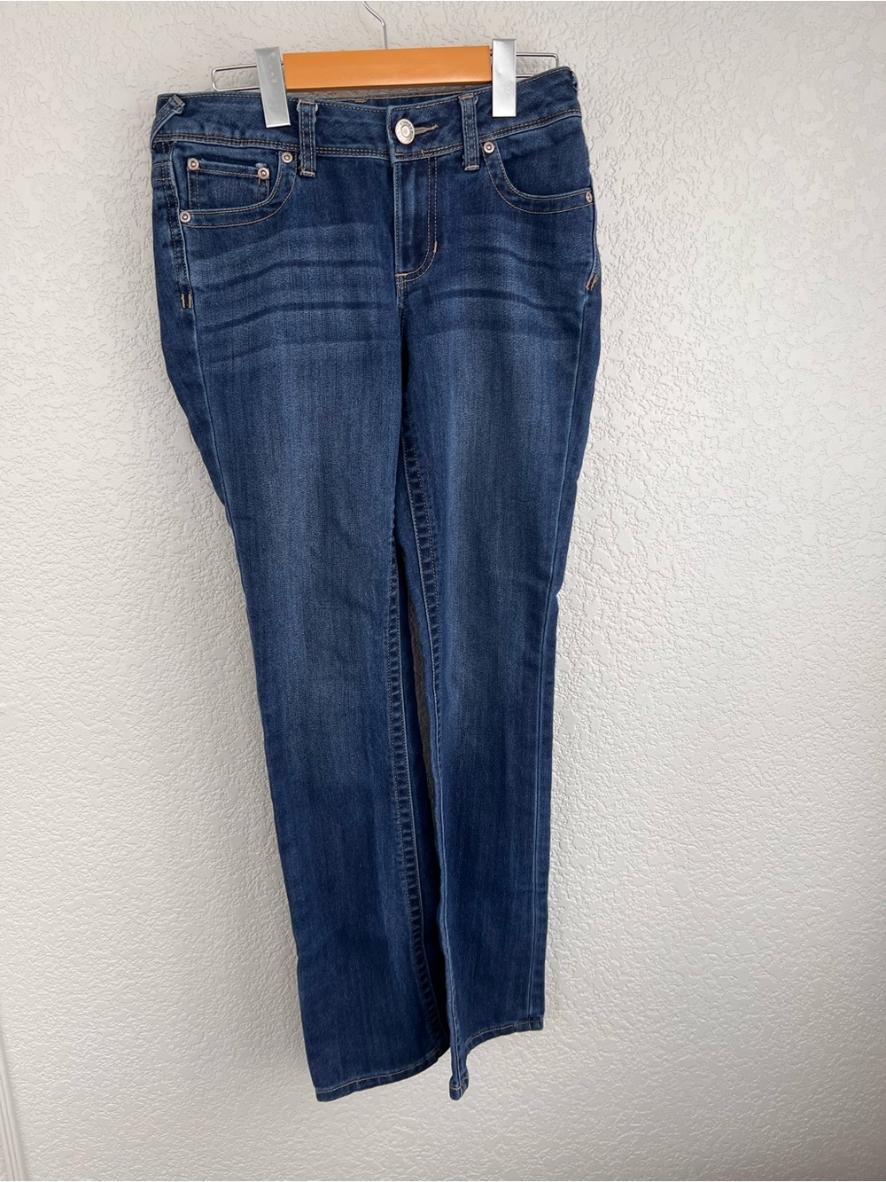 Maurices Straight Leg Jeans - Dark Blue